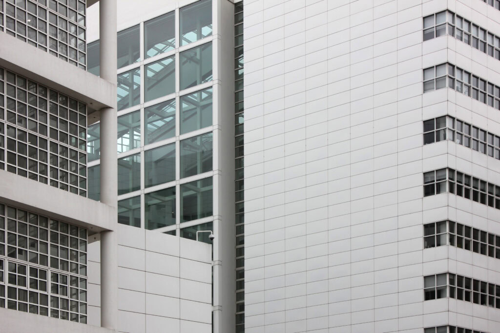 Detail Of The Modern Urban Office Building
