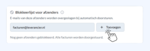 E Mail Agent Blokkeerlijst