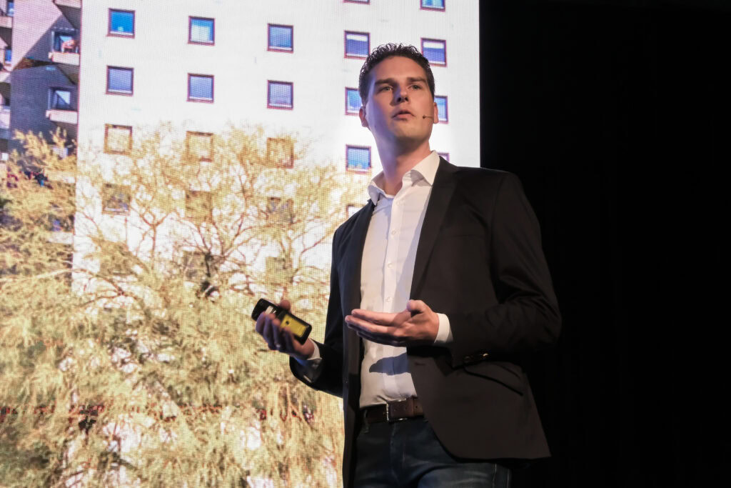 Congres 2018 Vincent Op Podium