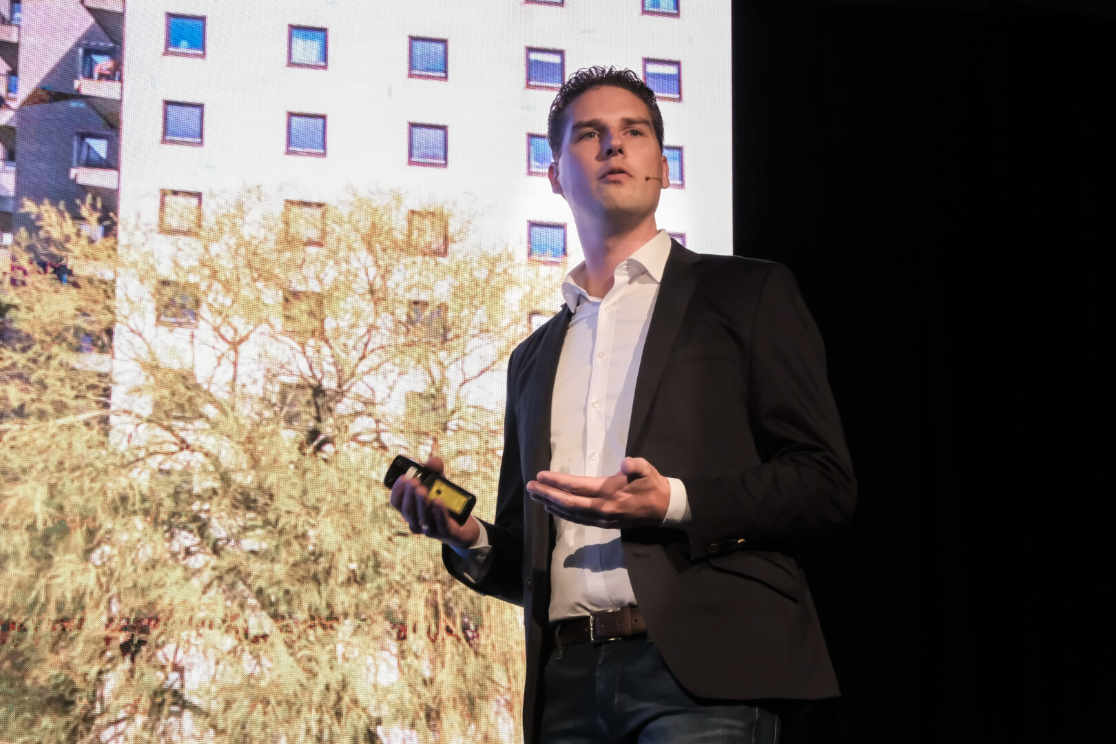 Congres 2018 Vincent Op Podium